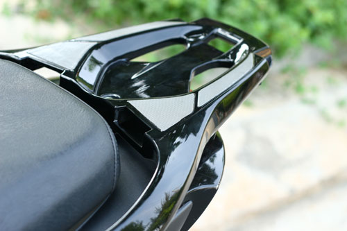 Powder coating for motorbike