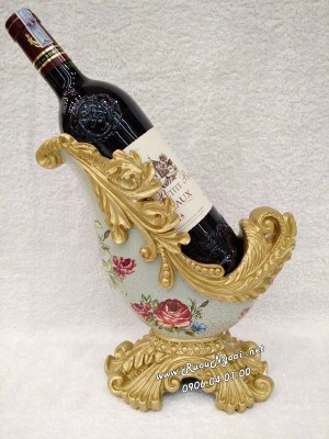 Flower Basket Wine Rack