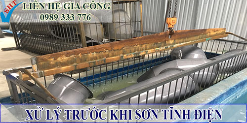 Powder coating lines