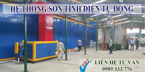 Automatic paint line