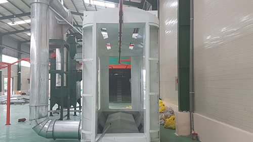 Automatic paint line