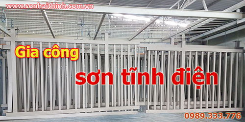 Powder coating processing