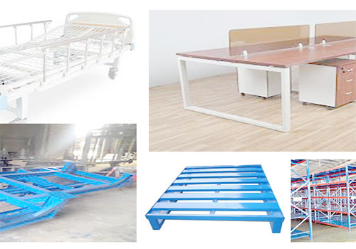 Powder coating processing