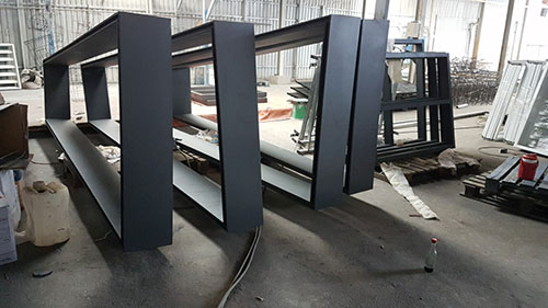 Powder coating on request