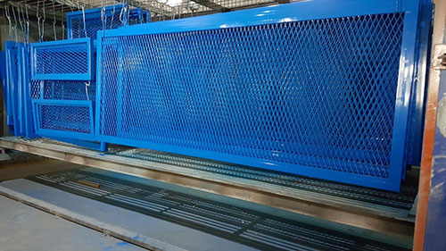 Powder coating on request