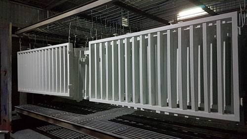 Powder coating on request