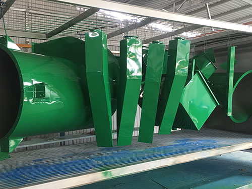 Powder coating on request
