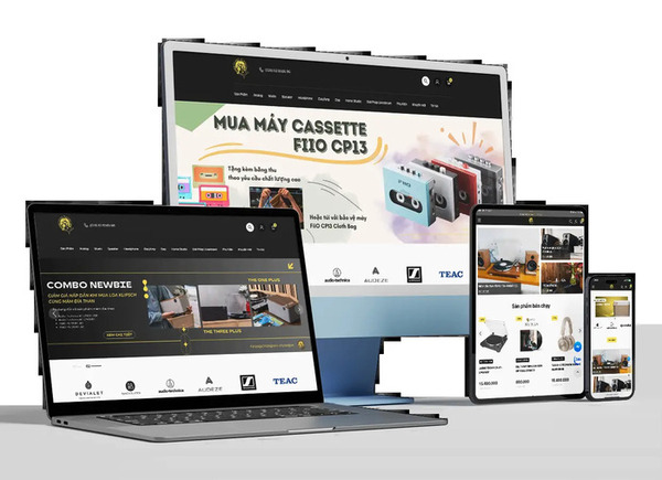 Landing page design