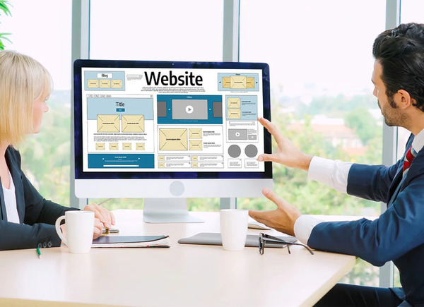 Custom website design and development