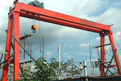 Double girder crane