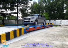 Above-ground truck scale