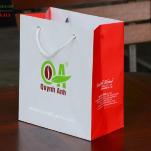 Kraft paper bag printing