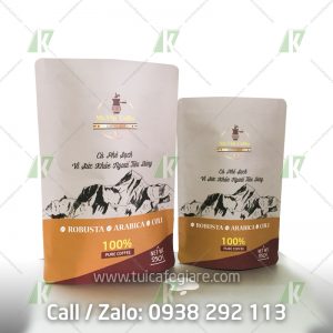 Kraft paper bag printing