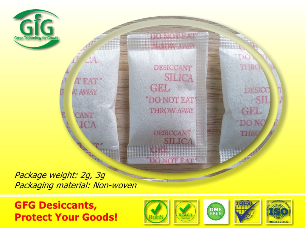 Silica gel desiccant