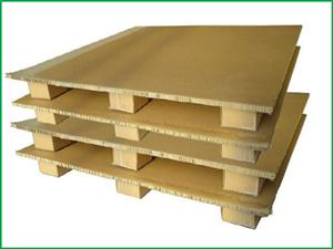 Honeycomb paper pallet