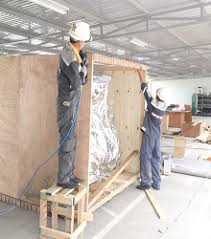 Packing wooden crate