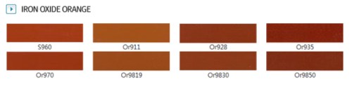 Orange Iron Oxide Powder