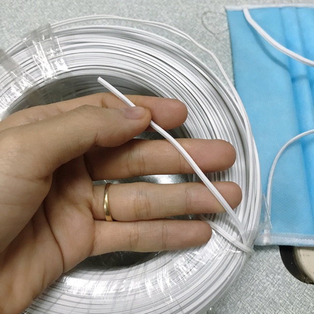 Plastic face mask strip