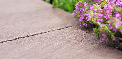 Wood plastic fence