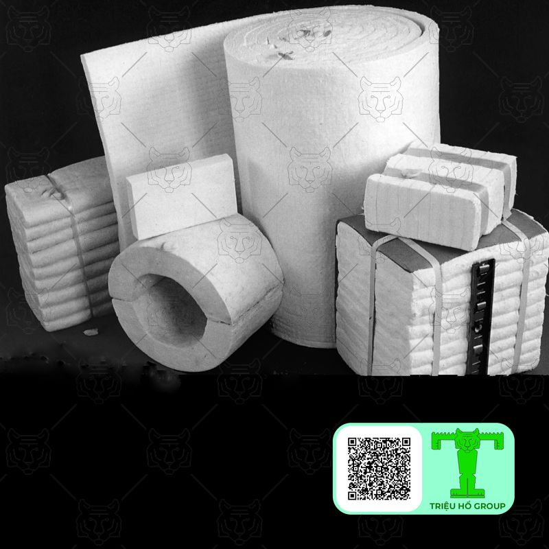 Ceramic fiber insulation blanket