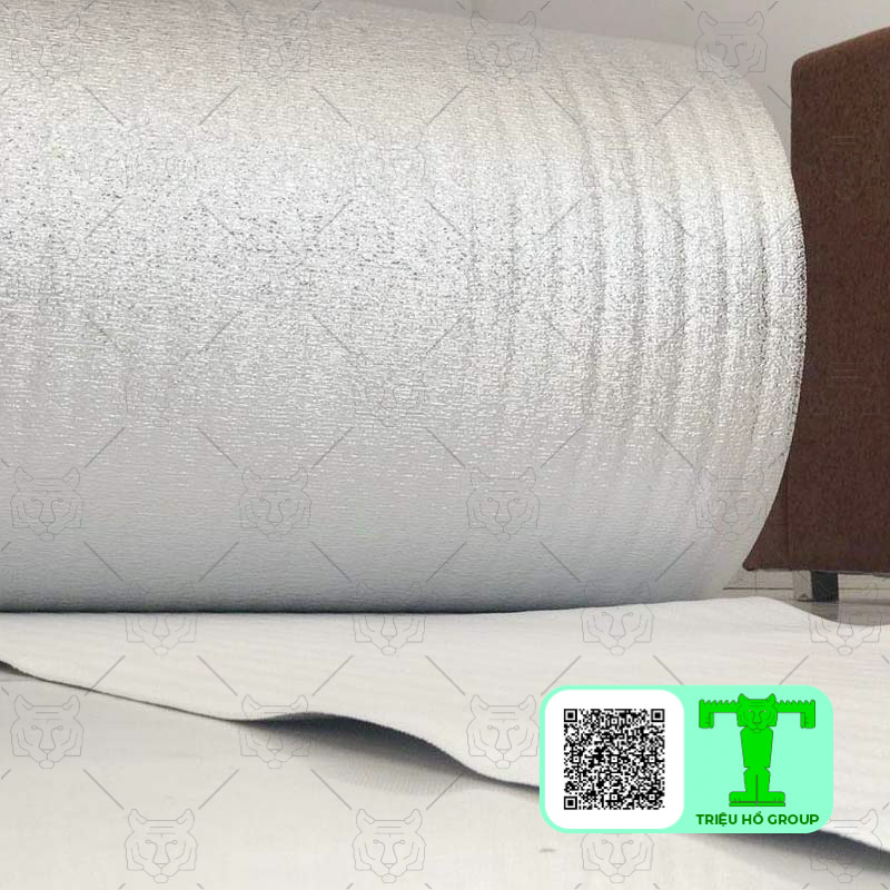 PE foam roll with OPP film