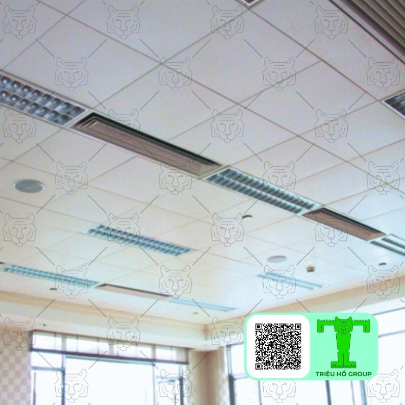 Mineral fiber ceiling panel