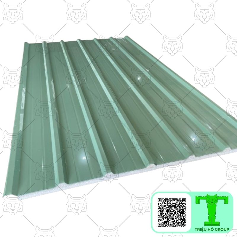 Aluminum foil EPS insulated roofing panel
