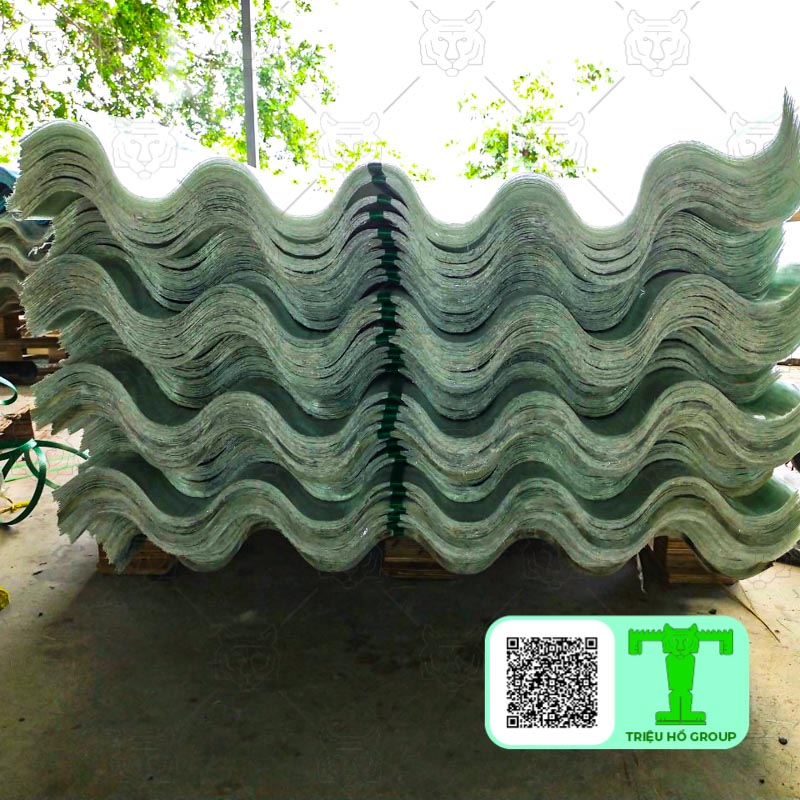 FRP corrugated skylight roofing sheet