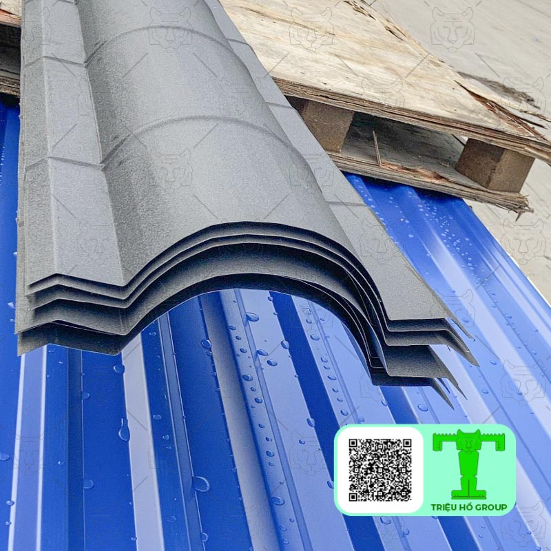 Tile-profile ridge cap