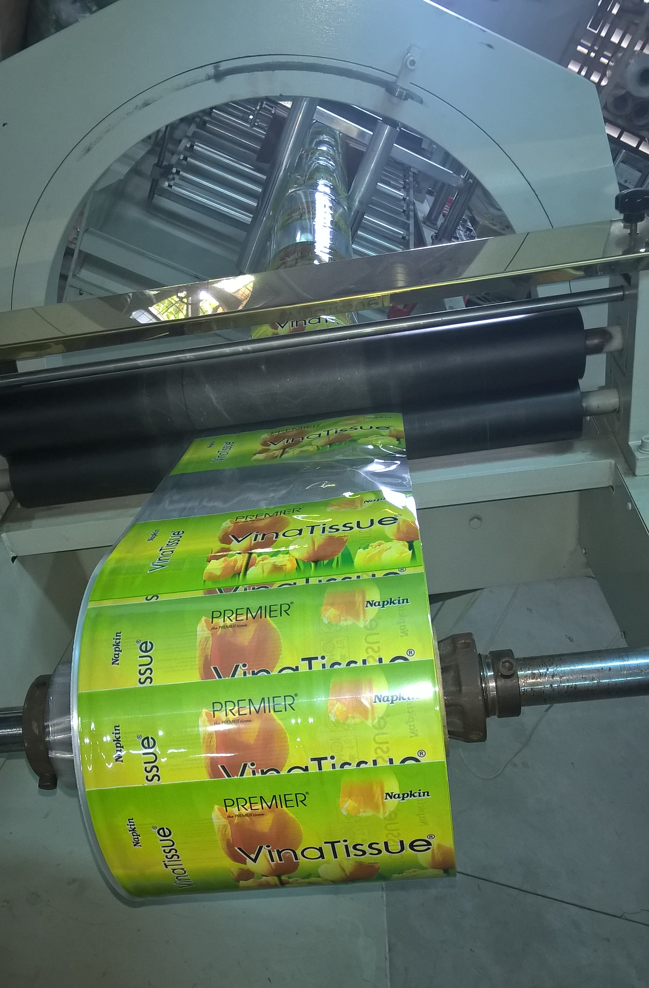 Roll packaging printing