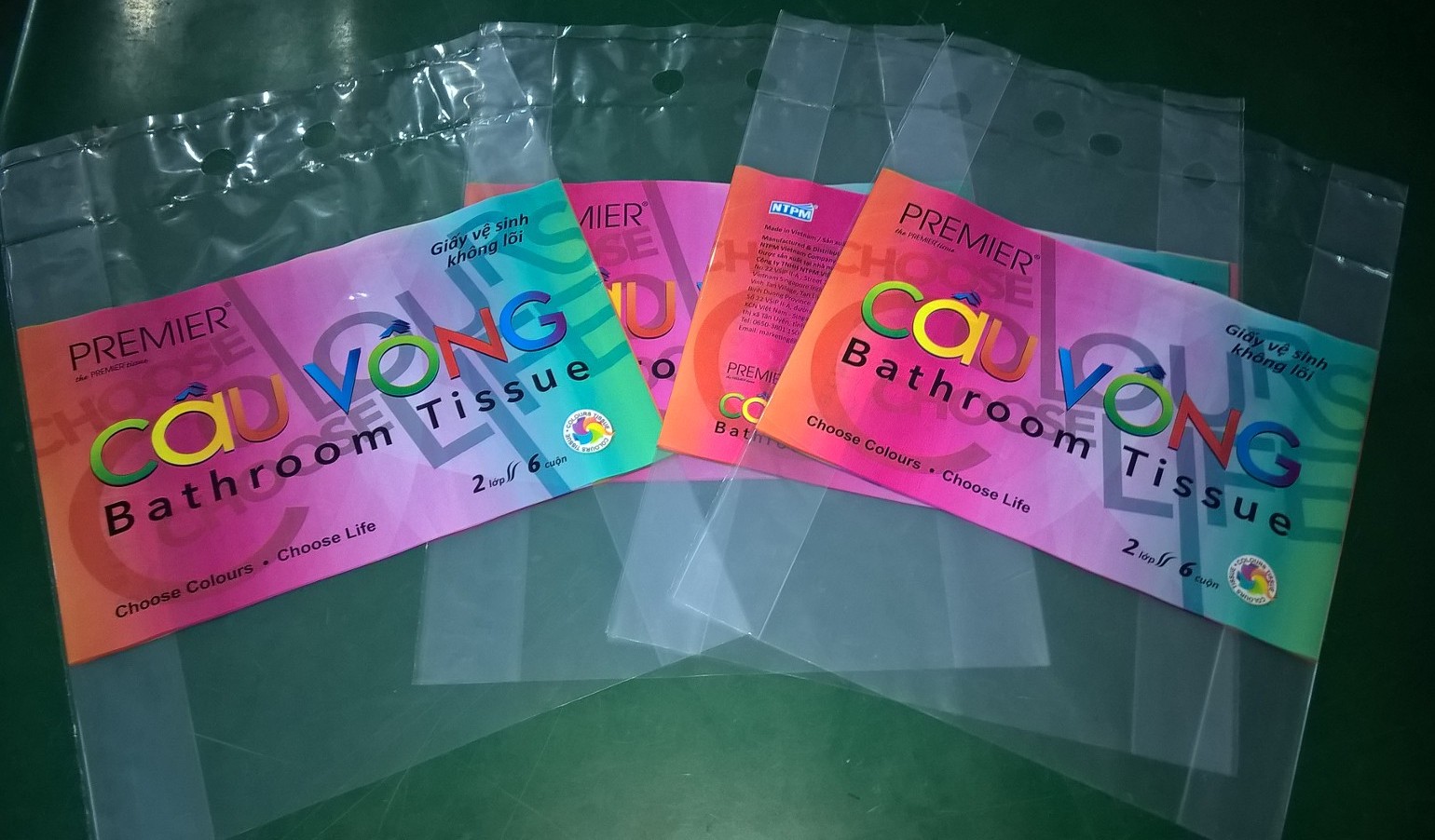 Plastic bag printing