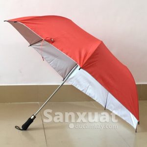 Folded umbrella
