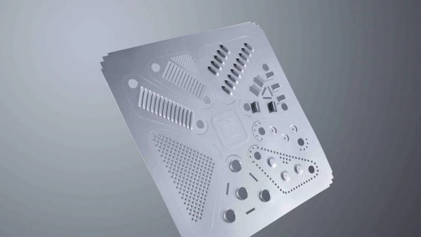 Stainless steel perforated