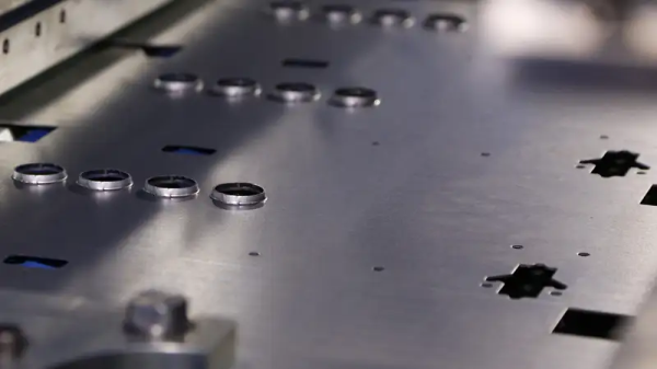 Stainless steel perforated