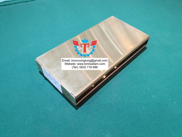 Decorative color stainless steel box
