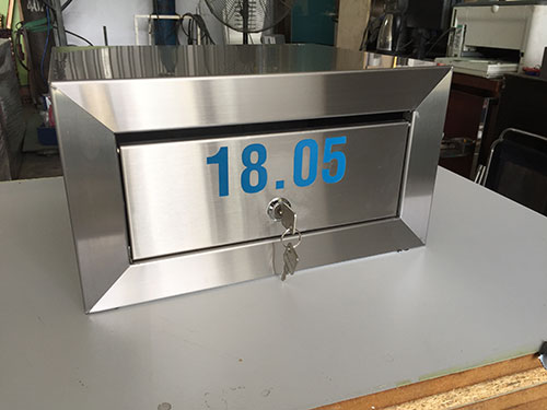 Stainless steel boxes