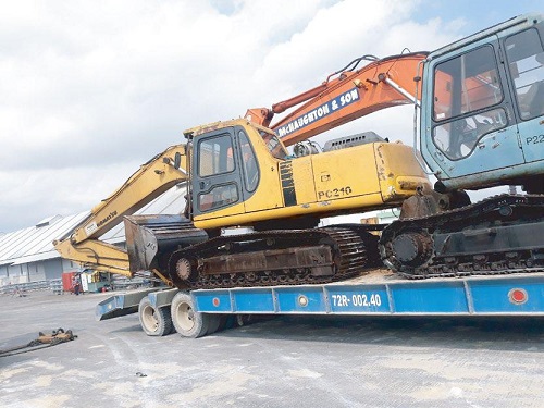 Industrial vehicle rental service