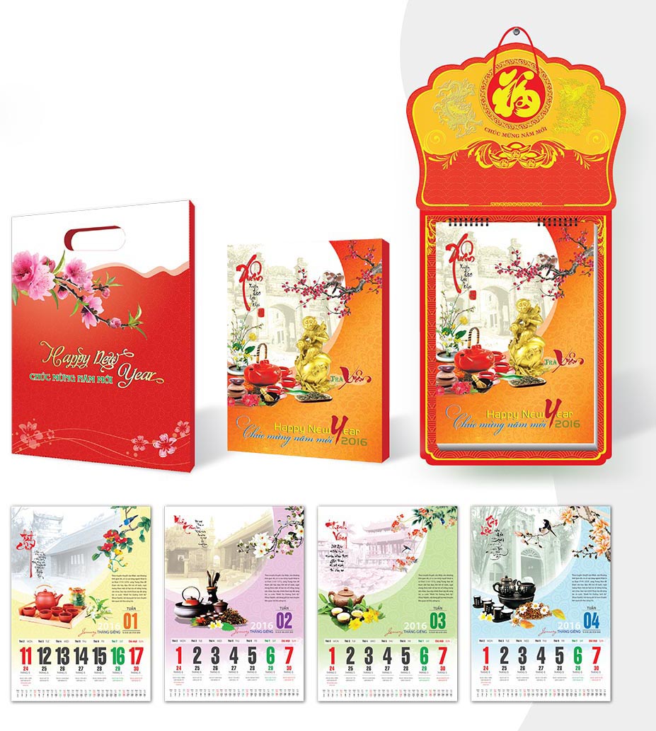 Calendar printing