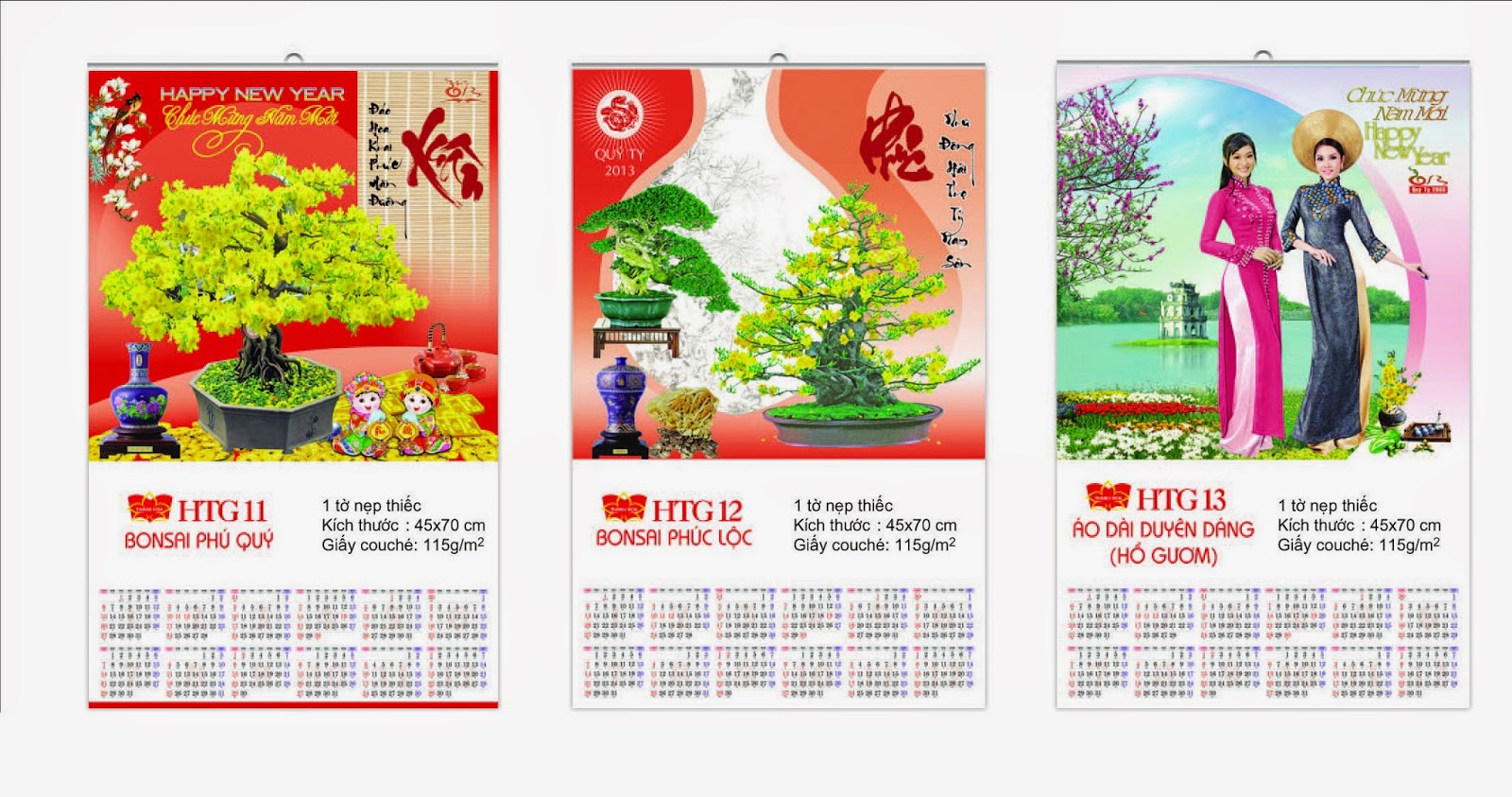 Calendar printing
