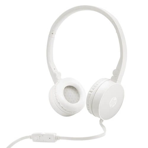 HP H2800 White headset