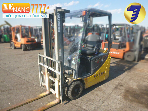 Komatsu electric sit-down forklifts