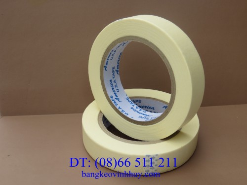Yellow paper adhesive tape 2F4