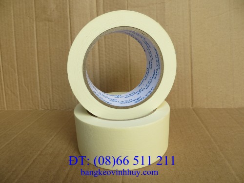 Yellow paper adhesive tape 4F8