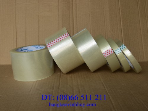 Clear adhesive tape