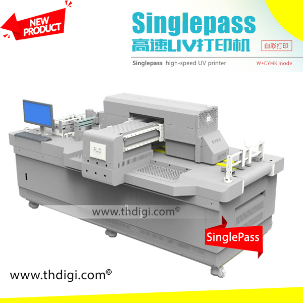 High-Speed SinglePass UV Printer