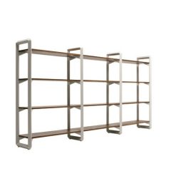 Stainless steel shelves