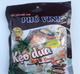 Cocoa coconut candy 125g