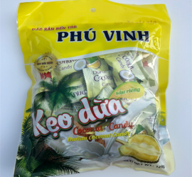 Durian coconut candy 125g