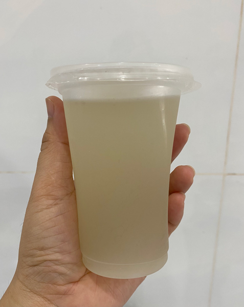 Fresh coconut flower nectar