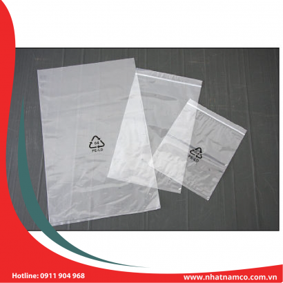 Printed PE packaging